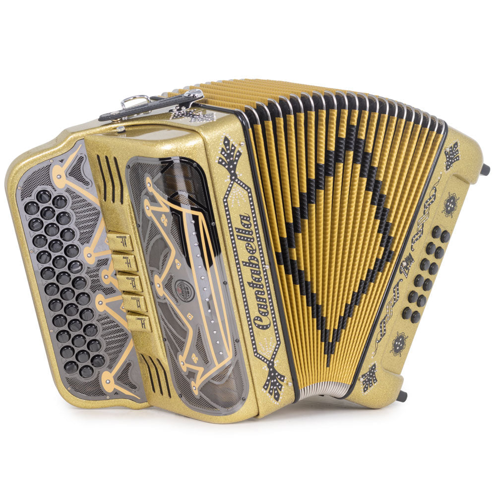 ミュージシャン Re:golith_ Cantabella Rey II 5 Switch FBE Gold Glitter with Black