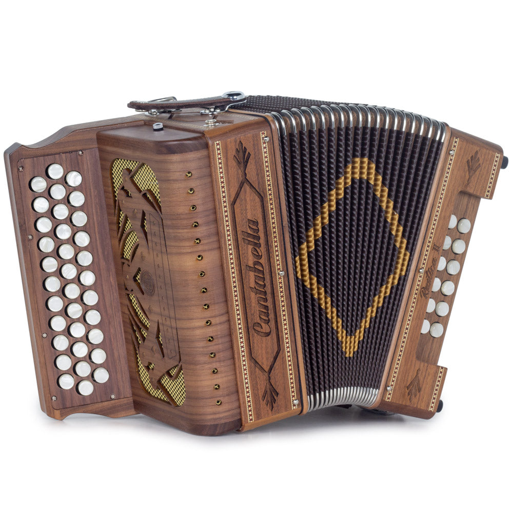 Cantabella Rustica II Accordion No Switch EAD Wood with Yellow